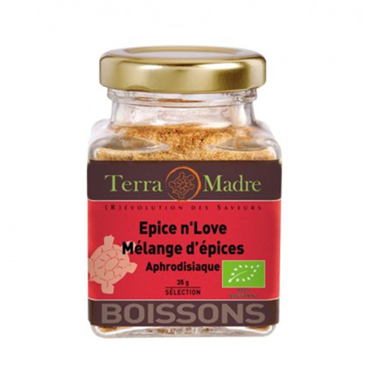 Epice n'Love - Mélange d'épices aphrodisiaques bio pour Cocktails,  Infusions, Smoothies Simples, Jus de f - 35 g