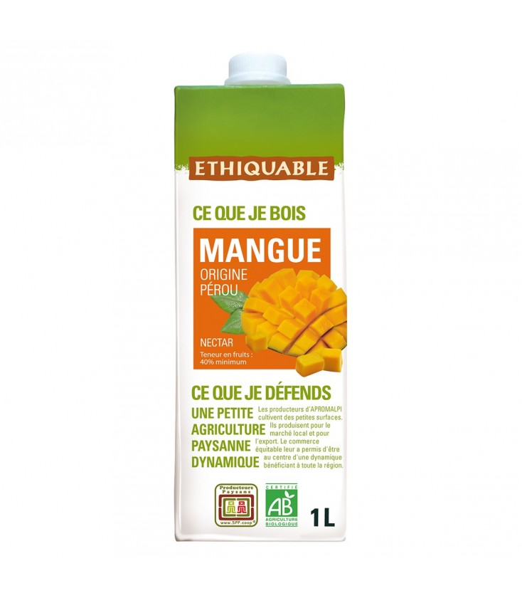 Nectar de Mangue bio & équitable