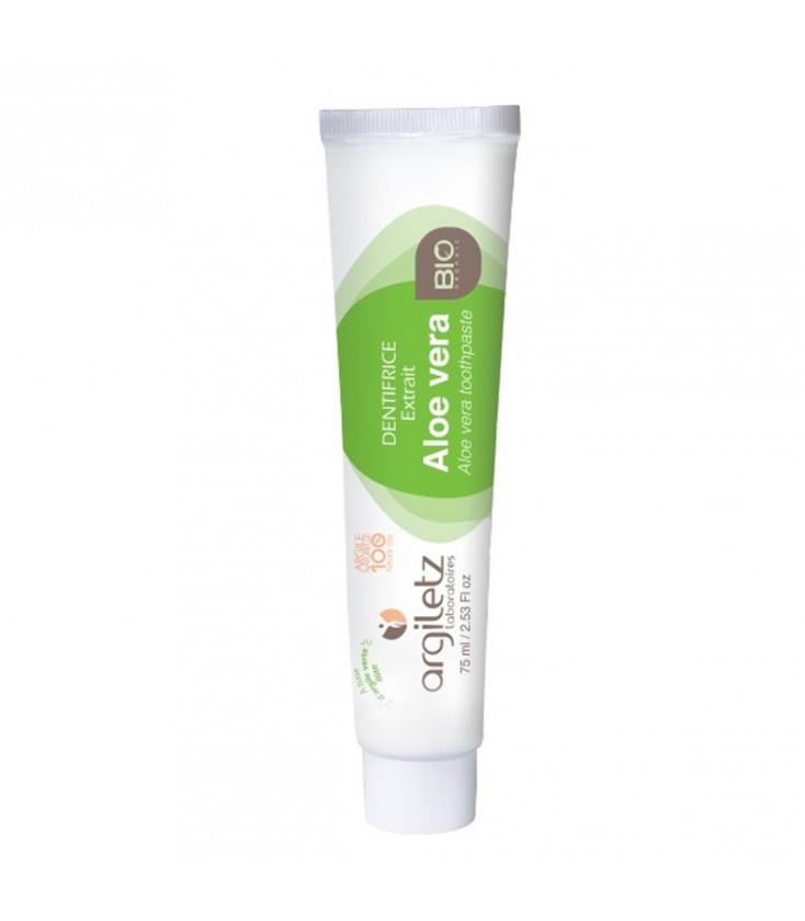 Dentifrice bio à l'argile - Aloe vera