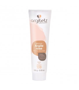 Masque pour le visage à l'argile rose